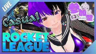 【バ美肉地声Vtuber】【参加型】今日もカジュアル! 勝つぞ!【RocketLeague】