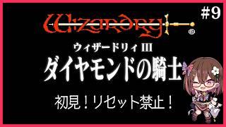 リセット禁止でウィザードリィ3を全力でたのしむ! #9【ウィザードリィIII ダイヤモンドの騎士】【花沢ねこ/レトロゲームVtuber】